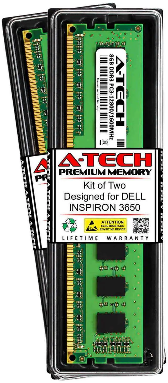 Main image of 16GB 2x 8GB PC3-12800 Dell Inspiron 3487 660 620s 3647 660S 620 3650 Memory RAM