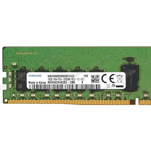 Alt view image 4 of 7 - Samsung 16GB DDR4-3200 RDIMM M393A2K40DB3-CWE M393A2K40EB3-CWE Server Memory RAM