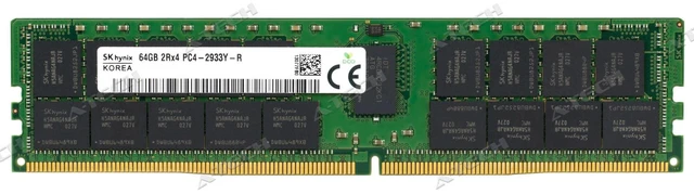 Main image of (NOT FOR HOME PC!) Hynix 64GB 2Rx4 PC4-2933Y RDIMM DDR4-23400 ECC REG Registered Server Memory RAM