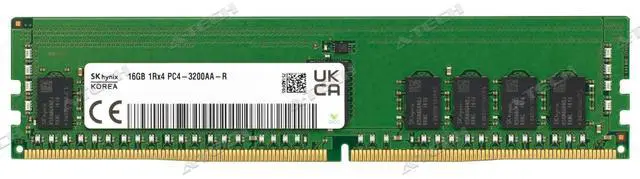 Main image of Hynix 16GB DDR4-3200 RDIMM HMA82GR7CJR4N-XN HMA82GR7DJR4N-XN Server Memory RAM