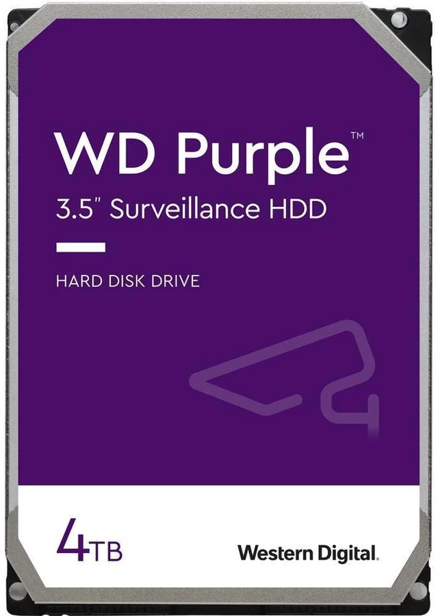 Main image of WD WD40PURX Purple 4TB 3.5" 5400RPM SATA 3 Hard Drive