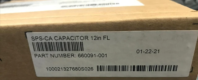 Alt view image 2 of 4 - 660091-001 HP PROLIANT BL460CG8 12IN CAPACITOR CABLE 2021 DATES