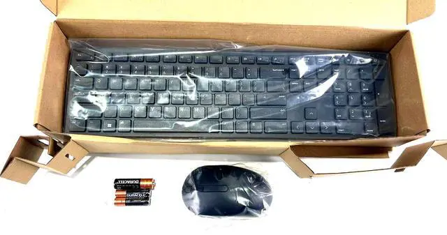 Alt view image 2 of 2 - Dell Pro Wireless Combo Mouse & Keyboard KB3121Wt Black (AMX)