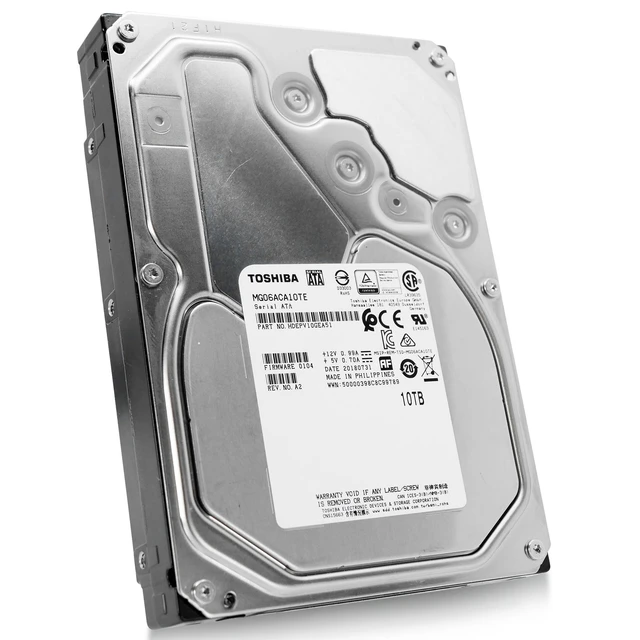 Alt view image 5 of 7 - Toshiba MG06ACA10TE 10TB 7.2K RPM SATA 6Gb/s 3.5in 512e Enterprise HDD