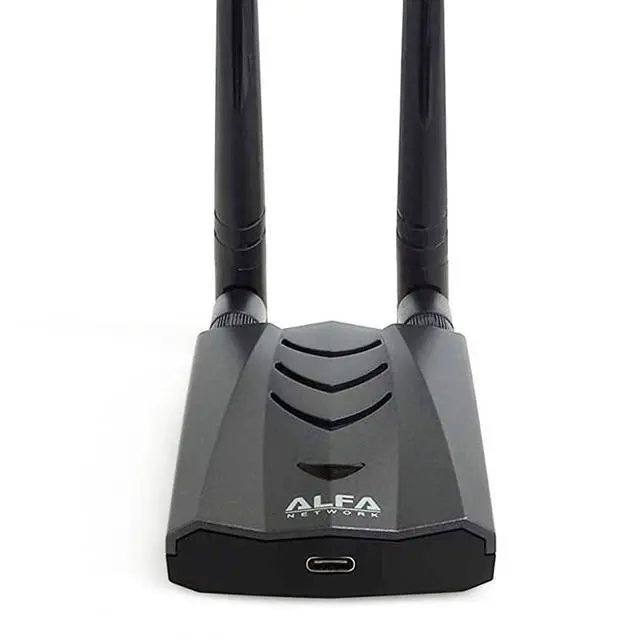 Alt view image 3 of 5 - Alfa AWUS036ACH 802.11ac AC1200 867 Mbps Power Boost dual band Wi-Fi USB Adapter