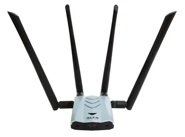 Alt view image 5 of 5 - Alfa AWUS1900 802.11ac 1900 Mbps Dual band 2.4/5 Ghz Wi-Fi USB Adapter AC1900