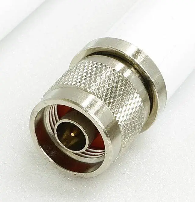 Alt view image 3 of 3 - ALFA 7 dBi AOA-2471-75AM Tri Band 2.4/5/6 GHz Outdoor N-Male WiFi Omni Antenna