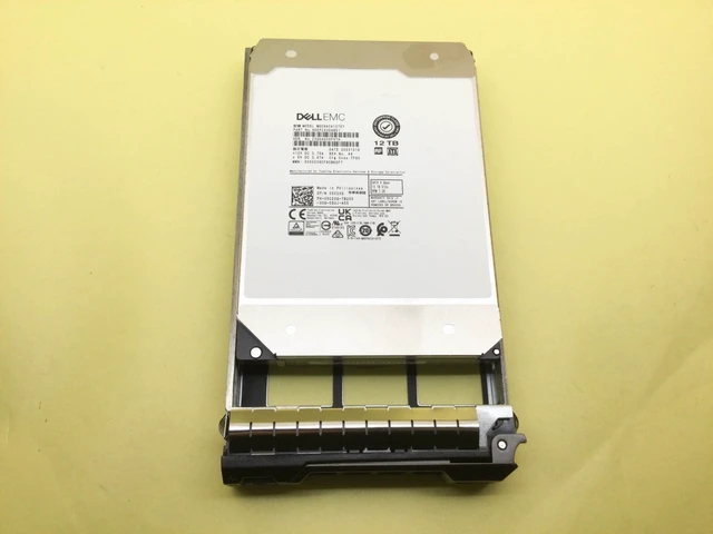 Alt view image 2 of 3 - 5C2XG DELL EMC 12TB SATA 6Gb/s 3.5in 512e HDD 05C2XG MG09ACA12TEY
