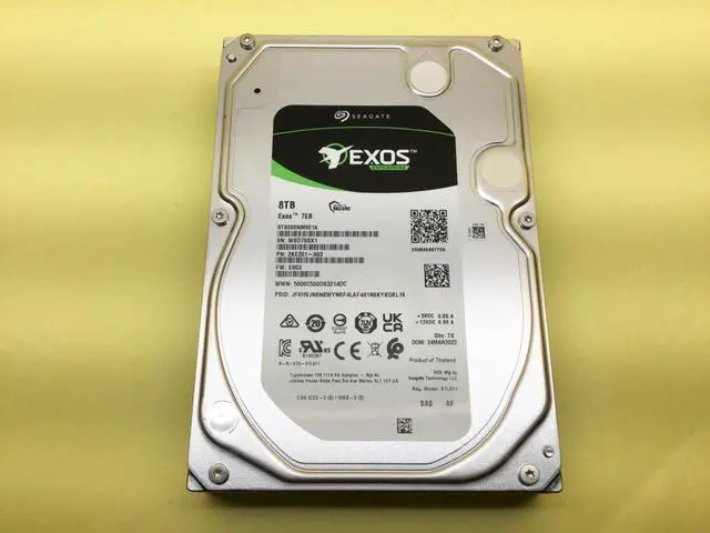Alt view image 2 of 2 - (NOT FOR HOME PC!) Seagate Exos 7E8 8TB 7.2K SAS 12Gbps 3.5in HDD ST8000NM001A
