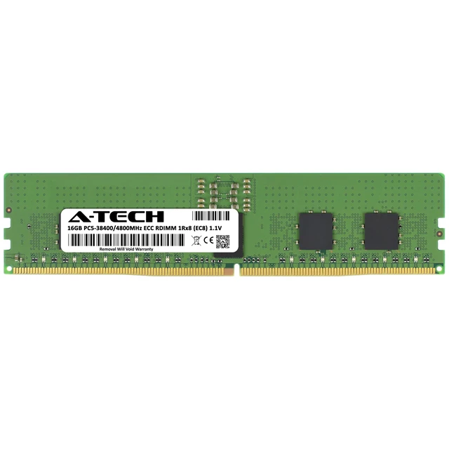 Alt view image 2 of 7 - 16GB DDR5 PC5-38400R RDIMM (Replacement for Hynix HMCG78MEBRA) Server Memory RAM