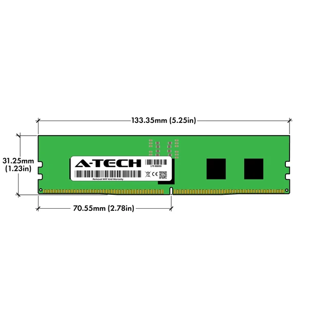 Alt view image 3 of 7 - 16GB DDR5 PC5-38400R RDIMM (Replacement for Hynix HMCG78MEBRA) Server Memory RAM