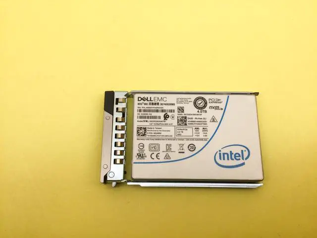 Alt view image 2 of 3 - 5GMK0 Dell 4TB PCIe NVMe Read Intensive 2.5in SSD SSDPE2KX040T8T w/ Gen14