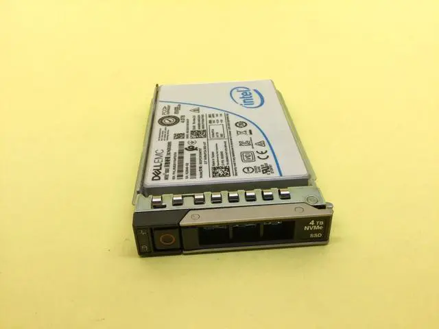 Alt view image 3 of 3 - 5GMK0 Dell 4TB PCIe NVMe Read Intensive 2.5in SSD SSDPE2KX040T8T w/ Gen14