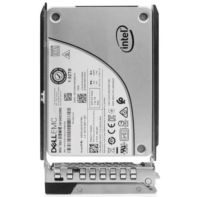 Alt view image 4 of 7 - Dell D3-S4610 1.92TB SATA 6Gb/s 3 DWPD 3D TLC 2.5in Enterprise SSD G16 400-ASGF