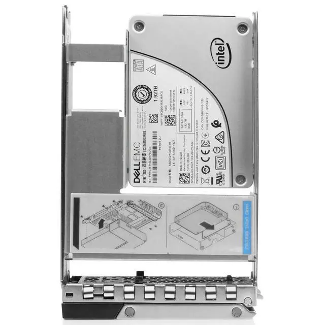 Alt view image 4 of 7 - Dell D3-S4610 1.92TB SATA 6Gb/s 3 DWPD 3D TLC 3.5in Hybrid SSD G16 055J8H