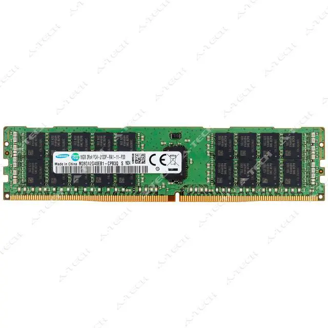 Main image of (NOT FOR HOME PC!) Samsung 16GB DDR4 2133MHz PC4-17000 ECC RDIMM Server Memory RAM M393A2G40EB1-CPB