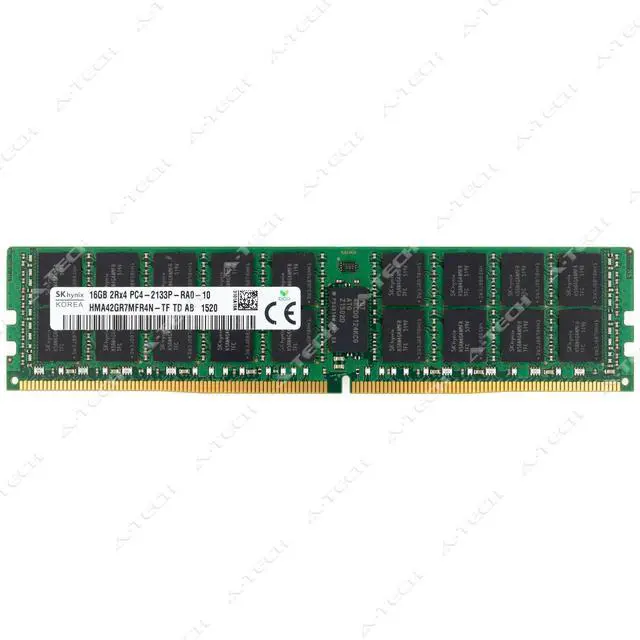 Main image of (NOT FOR HOME PC!) Hynix 16GB DDR4-2133 PC4-17000 2Rx4 ECC RDIMM Server Memory RAM HMA42GR7MFR4N-TF