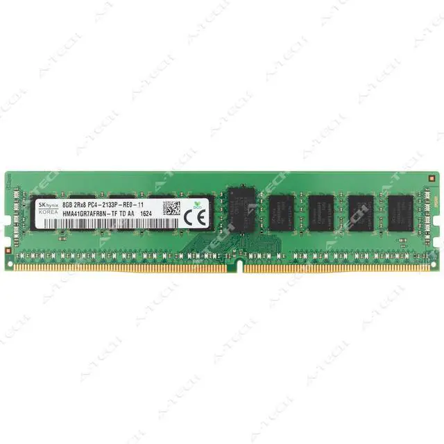 Main image of (NOT FOR HOME PC!) Hynix 8GB DDR4-2133 PC4-17000 2Rx8 ECC RDIMM Server Memory RAM HMA41GR7AFR8N-TF