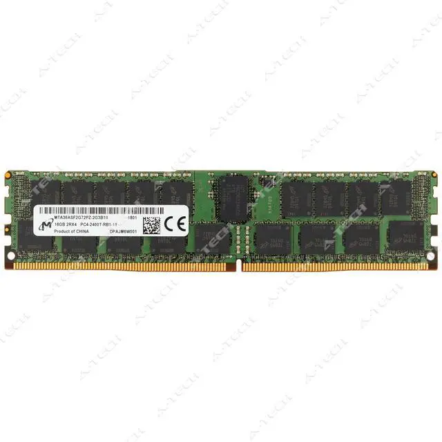 Main image of (NOT FOR HOME PC!) Micron 16GB DDR4-2400 PC4-19200 ECC RDIMM Server Memory RAM MTA36ASF2G72PZ-2G3B1