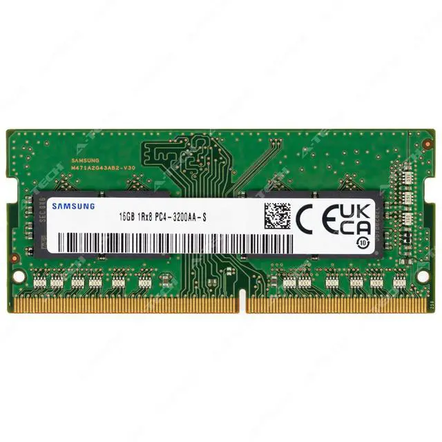 Main image of Samsung 16GB DDR4 3200 MHz SODIMM M471A2G43AB2-CWE M471A2G43BB2-CWE Memory RAM