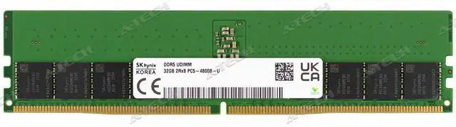Main image of Hynix 32GB DDR5-4800 DIMM HMCG88MEBUA081N HMCG88MEBUA084N Desktop Memory RAM
