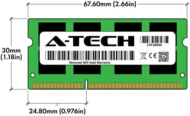 Alt view image 3 of 7 - 8GB PC3L-12800S Lenovo ThinkPad T440 T450 T530 T540 W550s X230I X230S Memory RAM