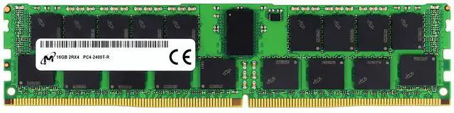 Main image of (NOT FOR HOME PC!) Micron 16GB 2Rx4 PC4-2400T RDIMM DDR4-19200 ECC REG Registered Server Memory RAM