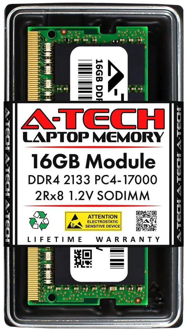 Main image of 16GB DDR4-2133 Dell Inspiron 15 3595 15 5566 15 5567 15 7560 17 5765 Memory RAM