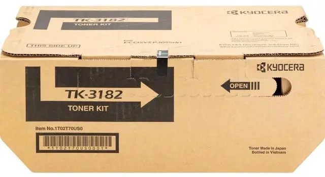 Main image of Kyocera TK-3182 Original Laser Toner Cartridge Black 1 Each