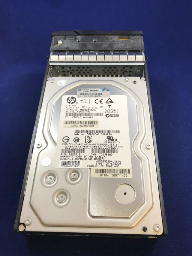 Alt view image 2 of 4 - (NOT FOR HOME PC!) HP 450GB 2.5" Hard Drive QR494A 702504-001 M6710 6G SAS 10K 697388-001