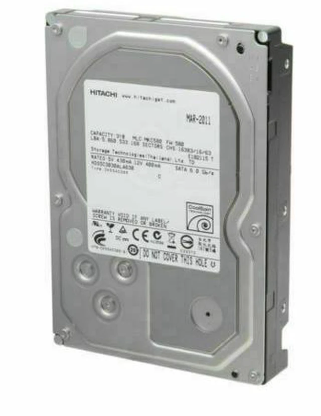 Main image of Hitachi Deskstar 7K3000 3TB 3.5" Internal HDD (HDS723030ALA640)