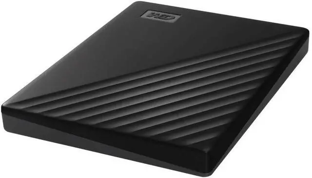 Alt view image 2 of 6 - WD 2TB My Passport Portable External Hard Drive (Black) WDBYVG0020BBK-WESN
