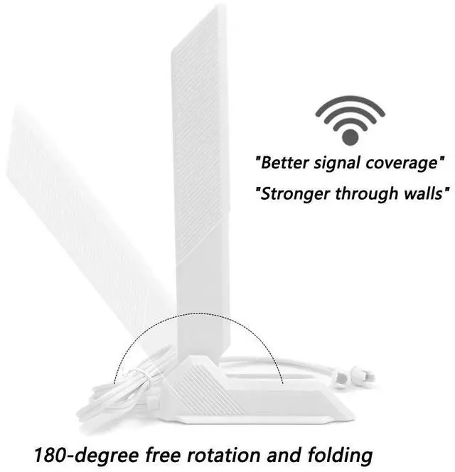 Alt view image 6 of 7 - WiFi7 2.4/5/6GHz Antenna Interface for Gigabyte B760M AORUS ELITE WIFI6E P GEN5
