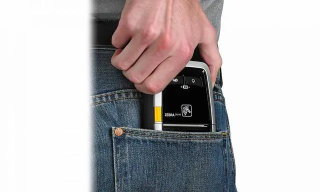 Alt view image 6 of 6 - Zebra ZQ110 203 dpi, Direct Thermal Mobile Receipt USB Printer ZQ1-0UB00010-00