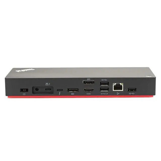 Alt view image 4 of 5 - Lenovo 40B0 ThinkPad Universal Thunderbolt 4 Dock Laptop Dock 40B00135US - No AC