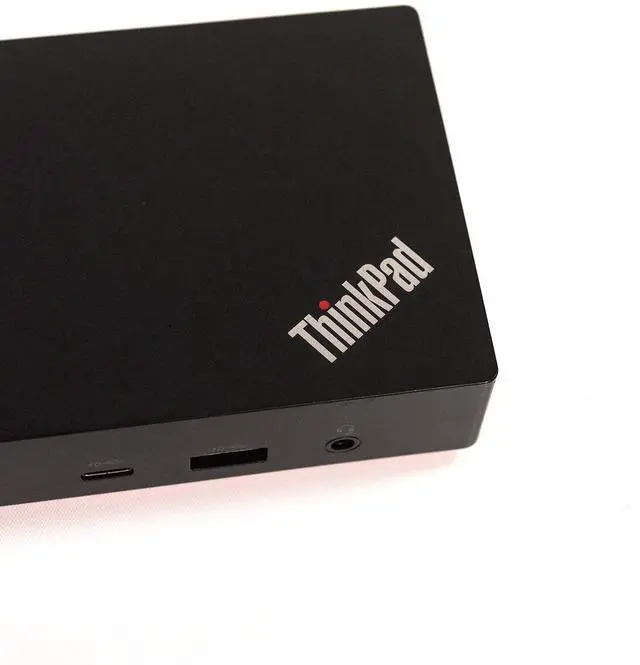 Alt view image 4 of 7 - Lenovo ThinkPad Universal USB-C Dock 40AY Laptop PC Docking Station 40AY0090US
