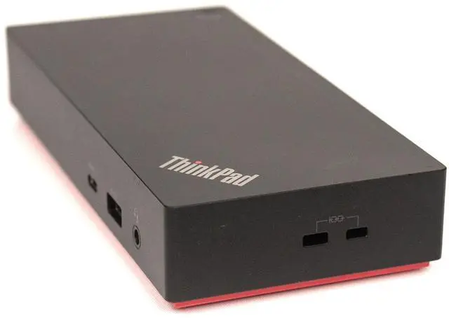Alt view image 5 of 7 - Lenovo ThinkPad Universal USB-C Dock 40AY Laptop PC Docking Station 40AY0090US