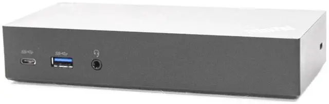 Main image of Lenovo ThinkPad USB-C Dock 40A9 DK1633 SD20L36276 Laptop Docking Station - No AC