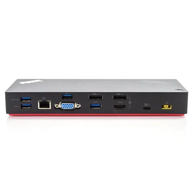 Alt view image 4 of 5 - Lenovo ThinkPad Thunderbolt 3 Dock 40AC Docking Station DBB9003L1 03X7133 -No AC