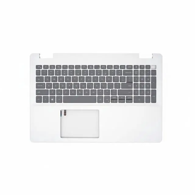 Alt view image 2 of 6 - Dell Inspiron 5593 Palmrest US Backlit Keyboard Silver Type-C 7G0RN DTJPG - OEM