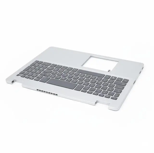 Alt view image 3 of 6 - Dell Inspiron 5593 Palmrest US Backlit Keyboard Silver Type-C 7G0RN DTJPG - OEM