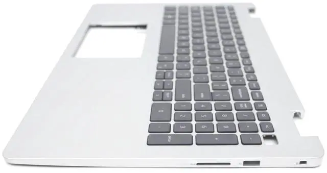 Alt view image 5 of 6 - Dell Inspiron 5593 Palmrest US Backlit Keyboard Silver Type-C 7G0RN DTJPG - OEM