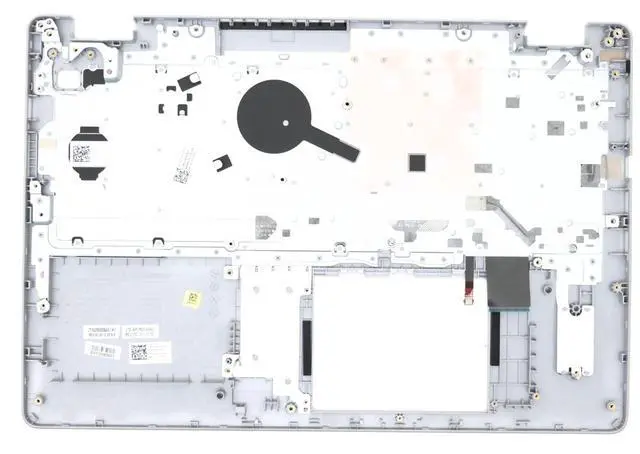 Alt view image 6 of 6 - Dell Inspiron 5593 Palmrest US Backlit Keyboard Silver Type-C 7G0RN DTJPG - OEM