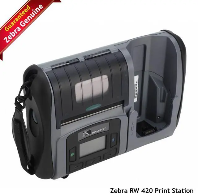 Main image of Genuine Zebra RW4-PS RW420 Portable Print Station Bluetooth R4P-6UBA0000-00