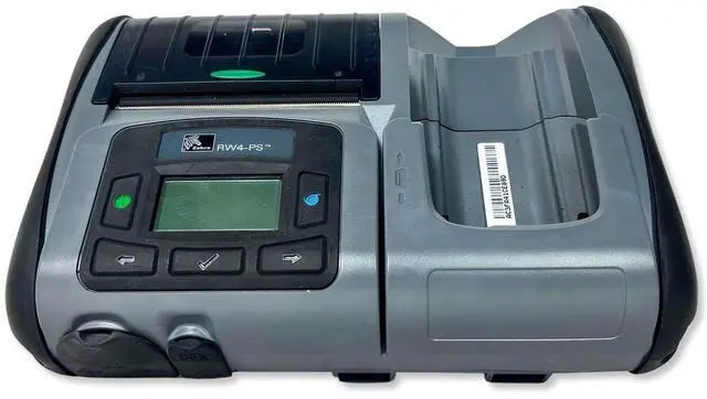 Alt view image 6 of 7 - Genuine Zebra RW4-PS RW420 Portable Print Station Bluetooth R4P-6UBA0000-00