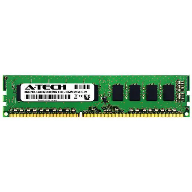 Alt view image 2 of 4 - (NOT FOR HOME PC!) 8GB 2Rx8 PC3-12800E ECC UDIMM HP Pavilion 500-232d 500-238d p2-1107 Memory RAM