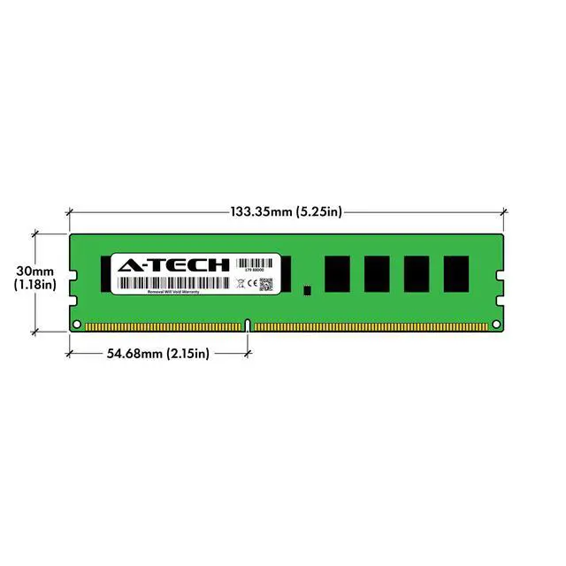 Alt view image 3 of 4 - (NOT FOR HOME PC!) 8GB 2Rx8 PC3-12800E ECC UDIMM HP Pavilion 500-232d 500-238d p2-1107 Memory RAM
