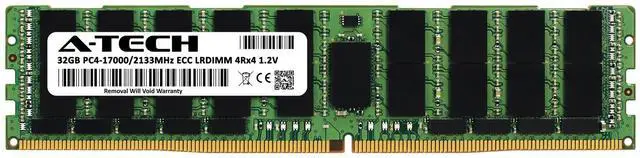 Alt view image 2 of 5 - 32GB 4Rx4 PC4-2133 LRDIMM Dell Precision R7910 T5810 T7810 T7910 Memory RAM