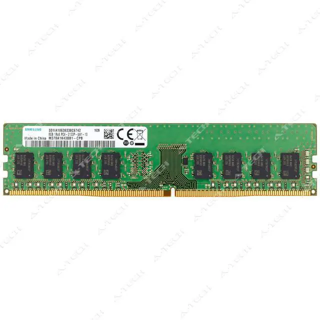 Main image of Samsung 8GB DDR4 2133MHz PC4-17000 1Rx8 DIMM Desktop Memory RAM M378A1K43BB1-CPB