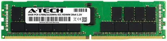 Alt view image 2 of 2 - 16GB 2Rx4 PC4-2133 RDIMM Dell PowerEdge R940 T640 R640 Memory RAM
